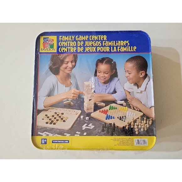 Pavilion Family Game Center Checkers Chess Backgammon Dominoes Tic Tac Toe ... - Picture 7 of 10